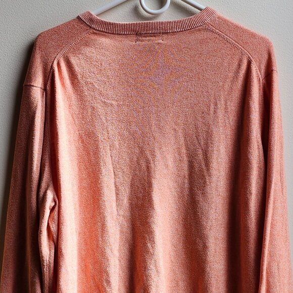 Brooks Brothers "346" Peach/Pink V-Neck Sweater Size Large - Picture 14 of 16